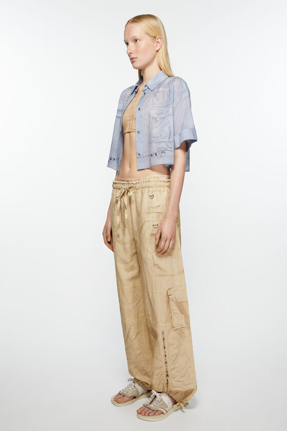 (image for) Refined Relaxed fit printed trousers